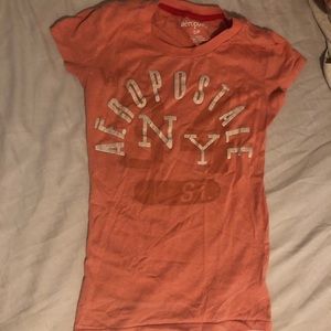 Aeropostale orange blouse